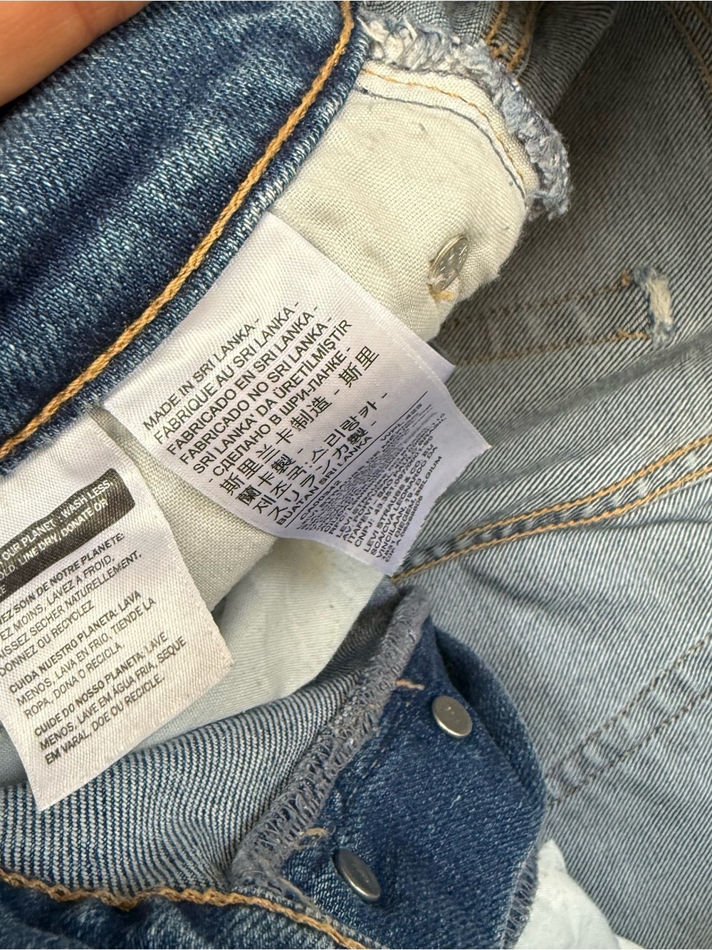 Levi’s Wedgie Straight Ankle Women's Jeans Button Fly Size 30 - Picture 6 of 7